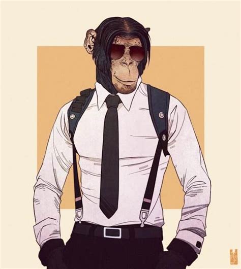 20 Awesome Illustrations of Humanized Animals | Pleated Jeans