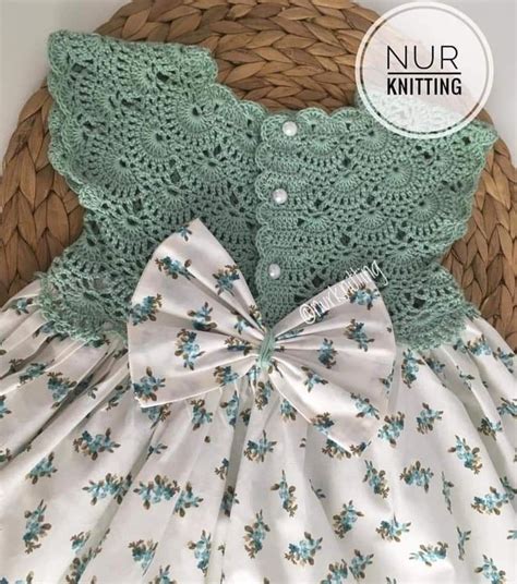 Pretty Outfit Collection Of Free Pattern Crochet Frocks For Babies