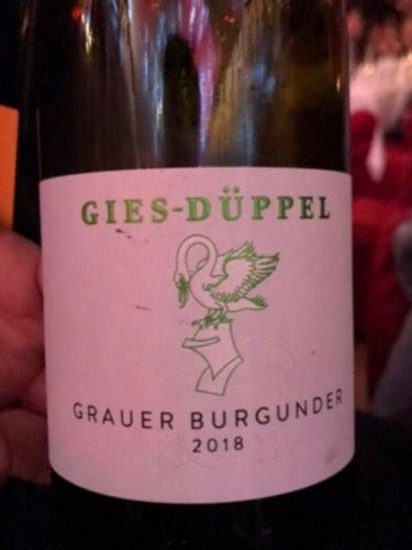 Gies D Ppel Grauer Burgunder Vivino Us