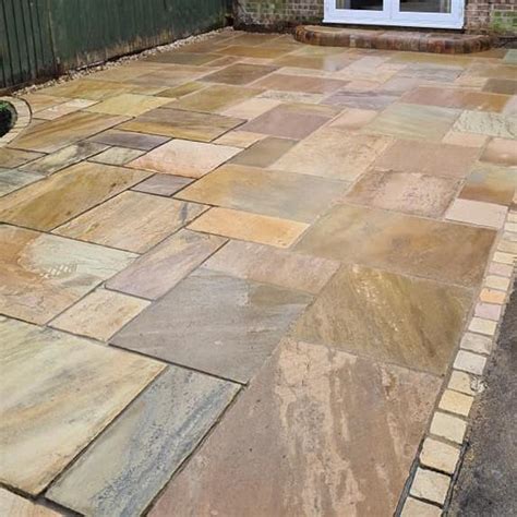 Fossil Sandstone Paving I Stone Zone And Landscaping Centre I Souths