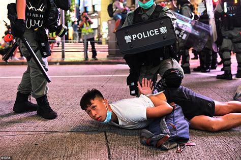 Hong Kong Police Make First Arrest Under Chinas New Security Law