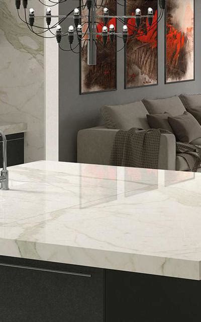 Calacatta Marmi Marble Granite Effect Porcelain Slabs