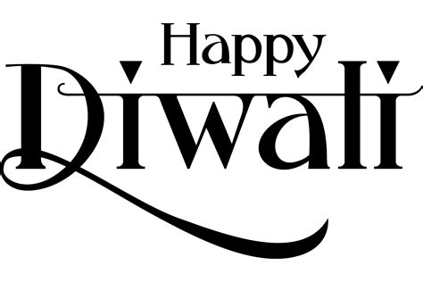 Happy Diwali Lettering. Diwali Design El Graphic by pch.vector · Creative Fabrica