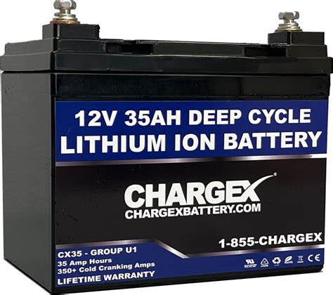 Chargex V Ah Lithium Ion Battery