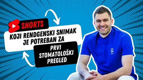 Koji rendgenski snimak je potreban za prvi stomatološki pregled