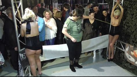 Tied In Public Public Slave Punishment For Dany Blonde Lena King Part 2 WMV