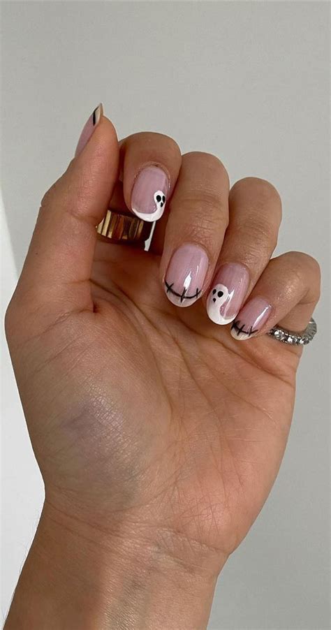 40 Cute Halloween Nail Designs Minimalist Halloween Nails I Take You