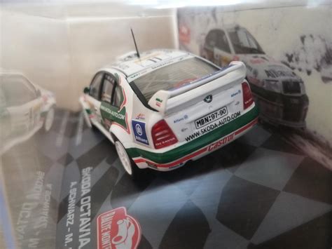 Škoda Octavia WRC Schwarz 1 43 DeAgostini Aukro