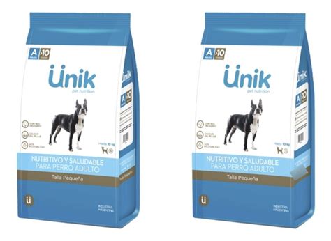 Unik Alimento Premium Perros Adultos Raza Pequeña 3kg X 2un TIERRA