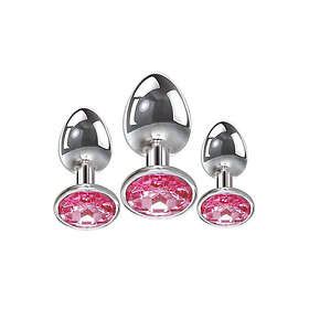 Pink A E Adams Gem Anal Plug Set Hitta B Sta Pris P Prisjakt