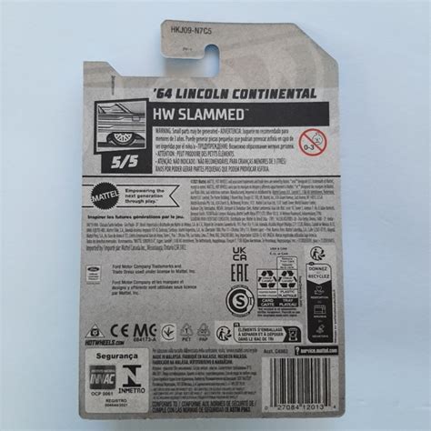 Mattel Other Lincoln Continental Hot Wheels Hw Slammed Collection Car Magenta Poshmark