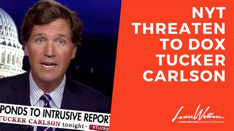 Tucker Carlson The New York Times And Americas Desperate Situation