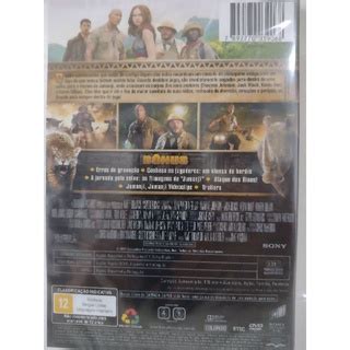 Dvd Jumanji Bem Vindo A Selva Lacrado Shopee Brasil