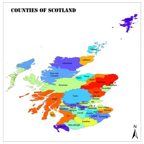 Counties Of Scotland Shires Of Scotland Council Areas Of Scotland