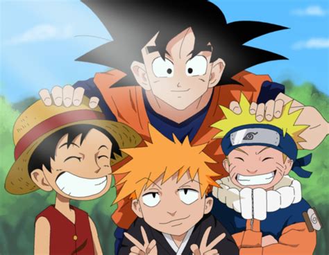 Anime Dragon Ball Naruto One Piece Wallpapers - Wallpaper Cave