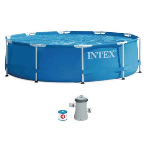 Piscina Desmontable Circular Intex Np Metal Frame Litros