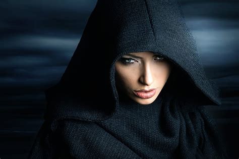 Black Hood Hood Model Black Face Woman Hd Wallpaper Peakpx