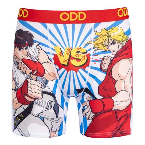 Street Fighter Ryu vs. Ken Men's ODD Boxer Briefs