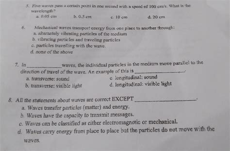 Direction Multiple Choice Choose The Letter Of The Best Answer And