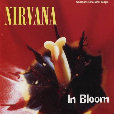 Car Tula Frontal De Nirvana In Bloom Cd Single Portada