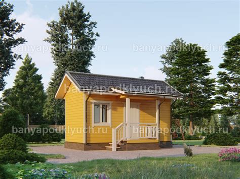 Баня каркасная 6 на 3 м - 16.8 кв.м купить в Туймазах от 248807 руб ...