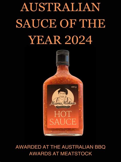 200ml 200g MAMA MELISSE Hot Sauce Hand Made In Mornington