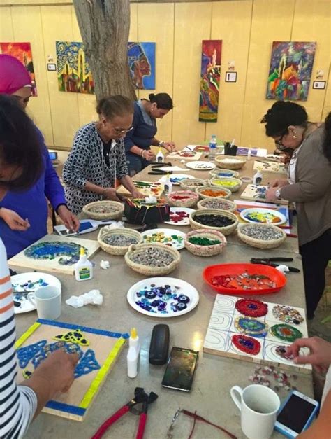 Mosaic Artist Amal Akhnoukh Mosaic Mosaic Art Workshop