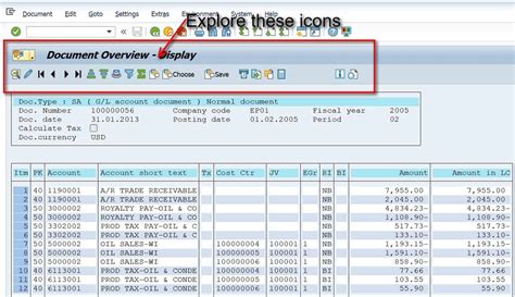 Fb03 Display A Finance Document In Sap Sapsharks