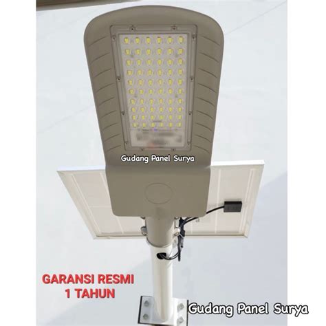 Jual Lampu Jalan Solarcell 100w Pju Two In One Pjuts 100watt Tenaga