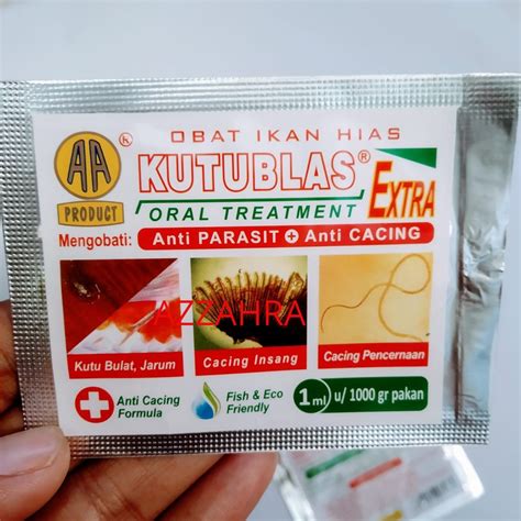 Jual Kutublas Extra Obat Ikan Anti Kutu Anti Parasit Anti