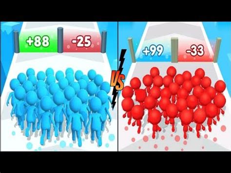 Count Stickman Run Master D Vs Count Masters Crowd Runner D