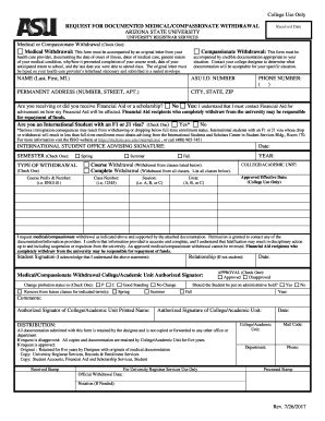 2017 2025 Form ASU Request For Documented Medical Compassionate