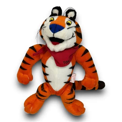 Vintage Tony The Tiger Plush Toy 1997 Kelloggs Frosted Flakes Cereal 8