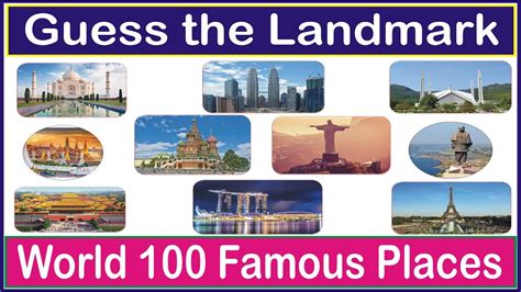 100 Landmarks Of The World