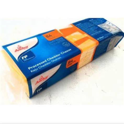 Jual Keju Anchor Orange Slice Cheddar Cheese Slice Gram Isi