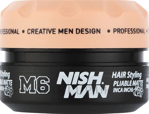 Nishman Hair Styling Pliable Matte Inca Inchi M6 Hair Styling Matte