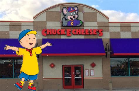 Caillou At Chuck E. Cheese's by MollyHaleIsMyFriend on DeviantArt