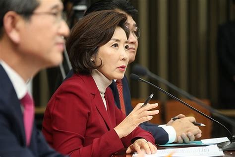 일문일답 나경원 “보수통합 위해 한국당 문 활짝 열어놔야”