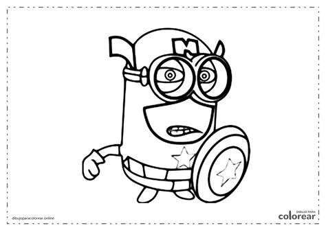 Dibujos Para Colorear Minions