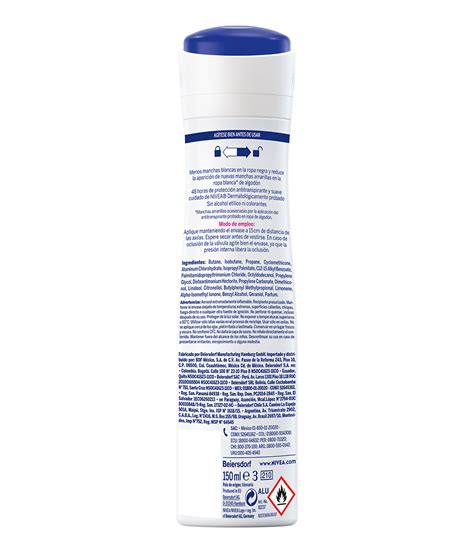 150ml Black And White Invisible Pure Anti Transpirante Nivea