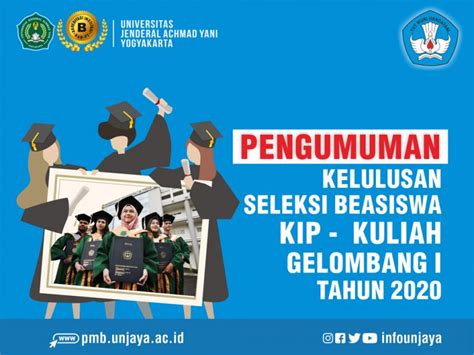 Pengumuman Kelulusan Beasiswa KIP Kuliah Gelombang Pertama