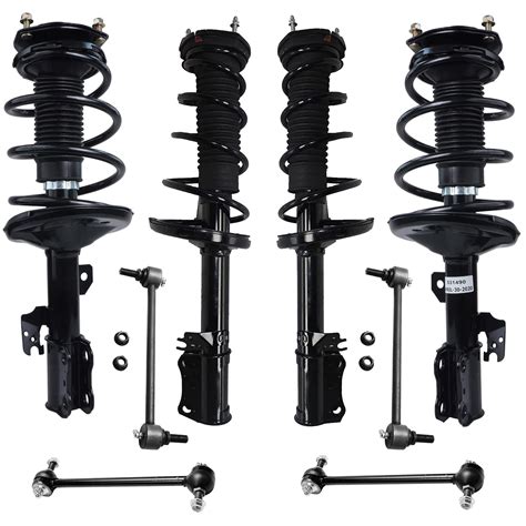 Detroit Axle 8pc Struts Kit For 2002 2003 Toyota Camry [02 03 Lexus