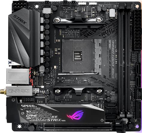 Asus ROG Strix X470-I Gaming - Motherboard Specifications On MotherboardDB
