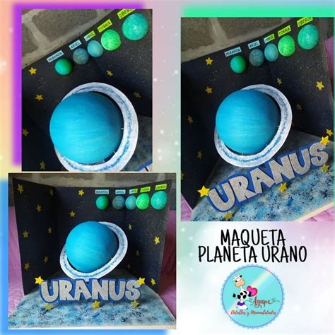 Maqueta Del Planeta Urano Agape Dym Uranus Popsockets