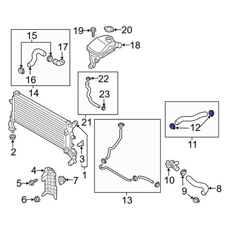 Hyundai Oe 253312p044 Radiator Hose Clamp