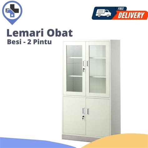 Jual Lemari Instrument Rumah Sakit Klinik Apotek Pintu Besi