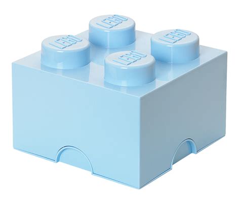 Lego Rangements Pas Cher Brique De Rangement Bleue Claire Plots