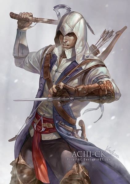 Connor Kenway Assassin S Creed Iii Mobile Wallpaper By Virus Ac