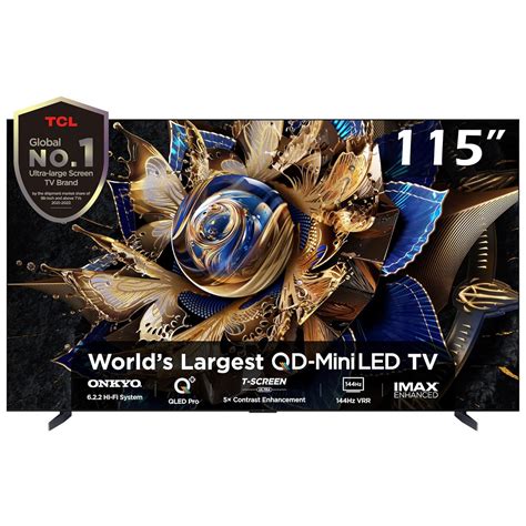 TCL Unveils X955 Max 115 Inch QD Mini LED TV In India NotebookCheck