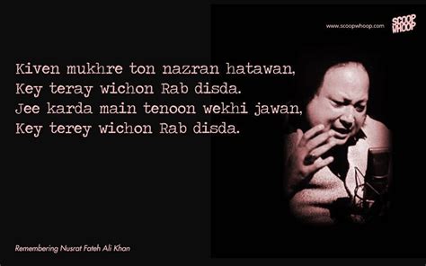 15 Nusrat Fateh Ali Khan Quotes 15 Nusrat Fateh Ali Khan Shayaris